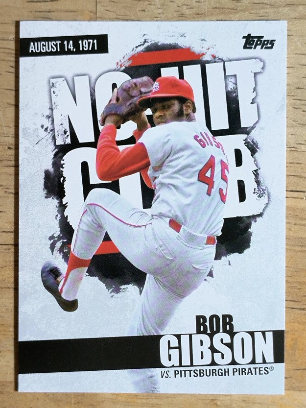 2022 Topps No-Hit Club #NHC20 Bob Gibson