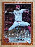 2022 Topps Orange Foilboard #631 Vladimir Gutierrez