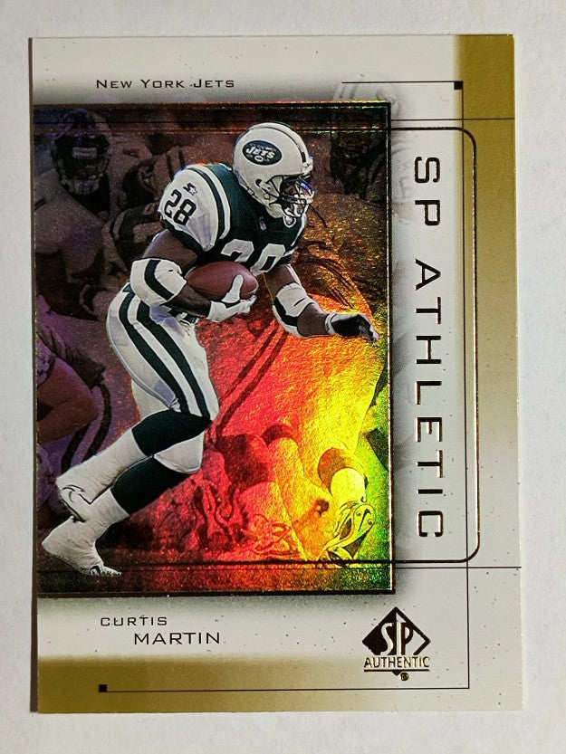 1999 SP Authentic Athletic #A4 Curtis Martin