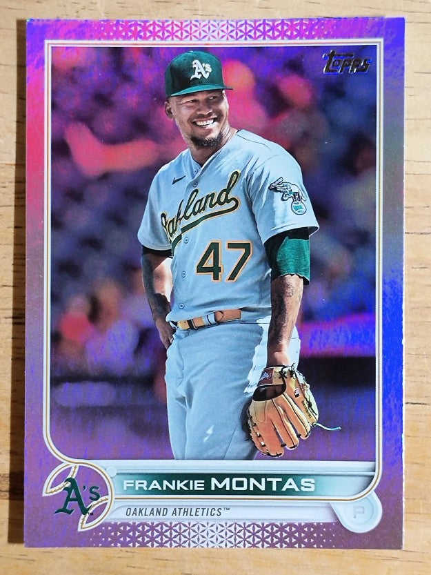 2022 Topps Rainbow Foil #512 Frankie Montas