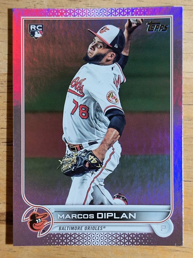 2022 Topps Rainbow Foil #517 Marcos Diplan