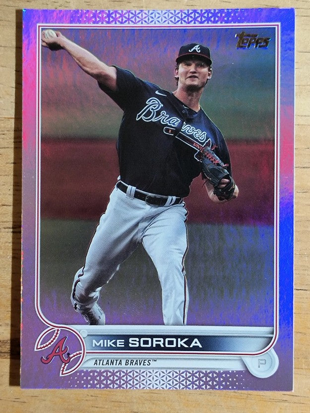 2022 Topps Rainbow Foil #527 Mike Soroka