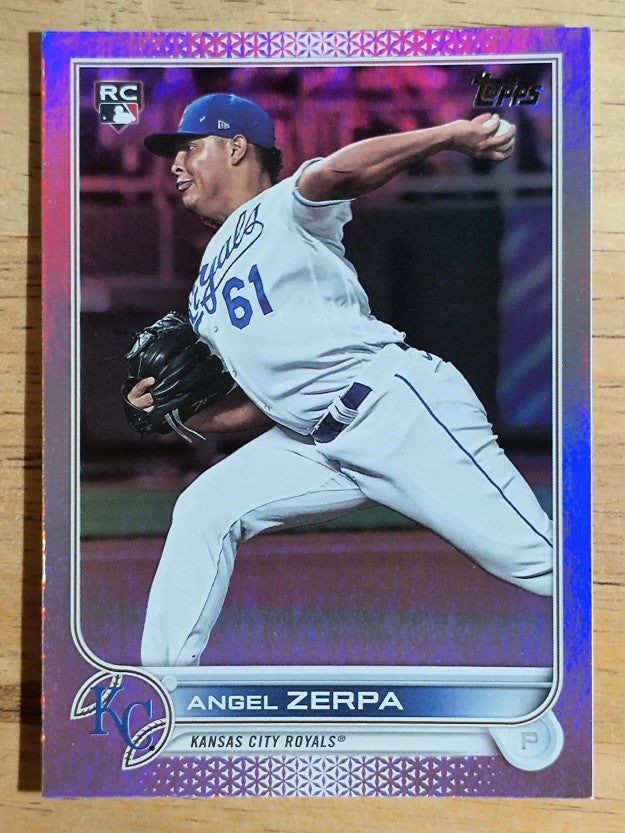 2022 Topps Rainbow Foil #559 Angel Zerpa