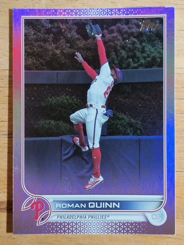 2022 Topps Rainbow Foil #577 Roman Quinn