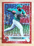 2022 Topps Red Foilboard #520 Elvis Andrus