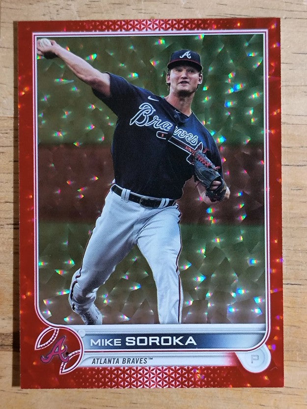 2022 Topps Red Foilboard #527 Mike Soroka
