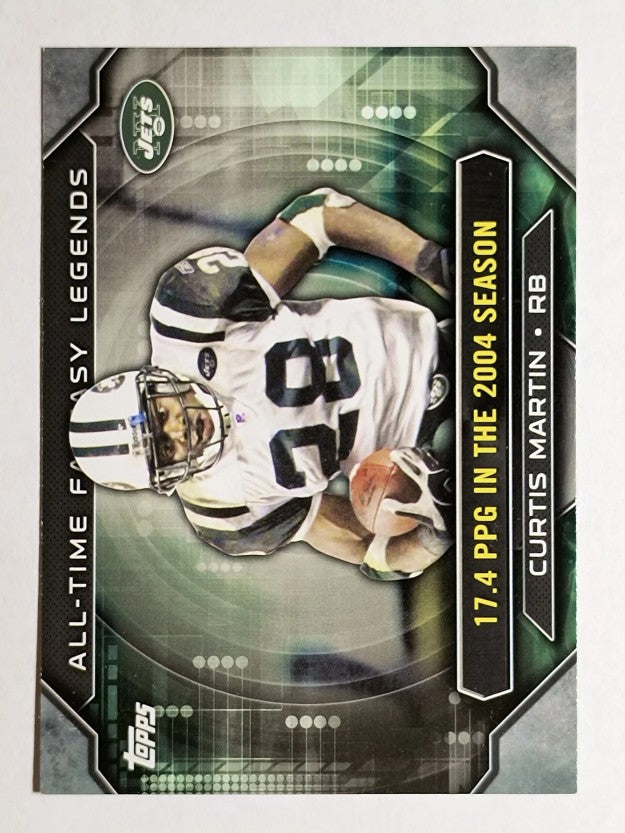2015 Topps All Time Fantasy Legends #ATFLCM Curtis Martin