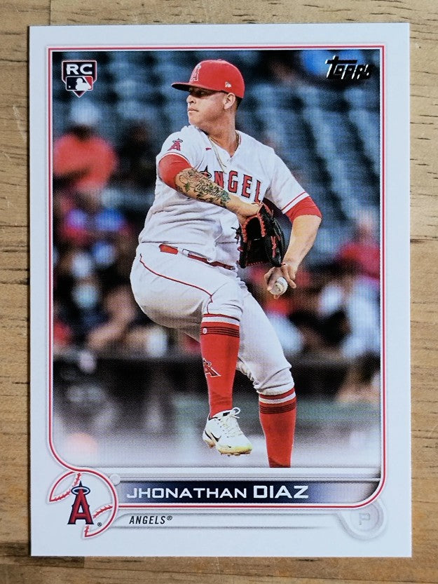 2022 Topps #332 Jhonathan Diaz RC