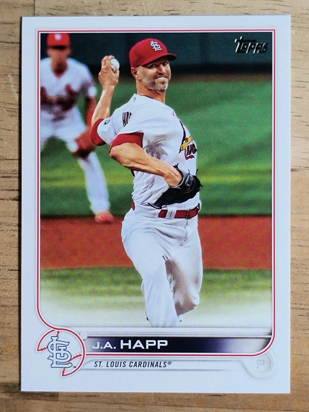 2022 Topps #334 J.A. Happ