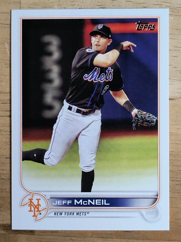 2022 Topps #357 Jeff McNeil
