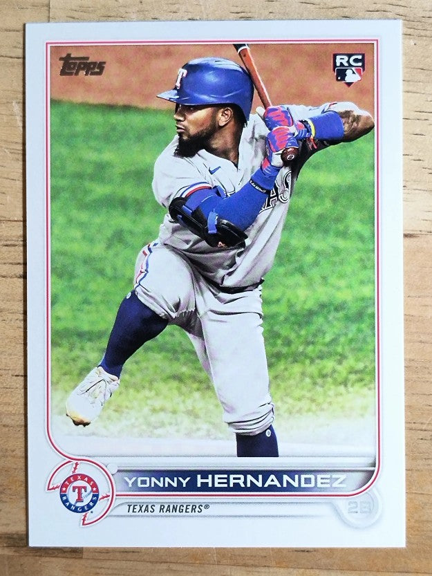 2022 Topps #363 Yonny Hernandez RC