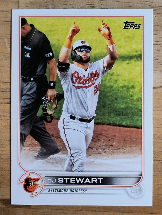 2022 Topps #366 DJ Stewart