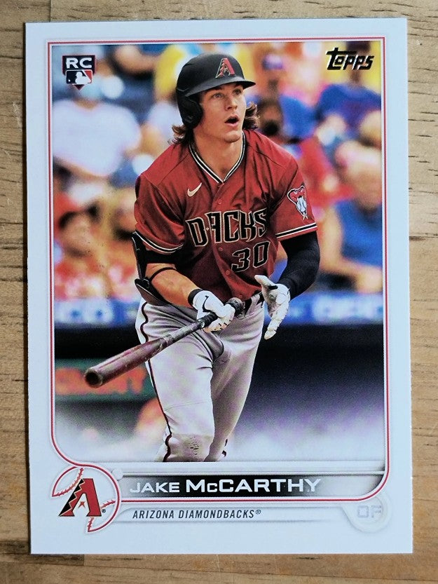 2022 Topps #370 Jake McCarthy RC
