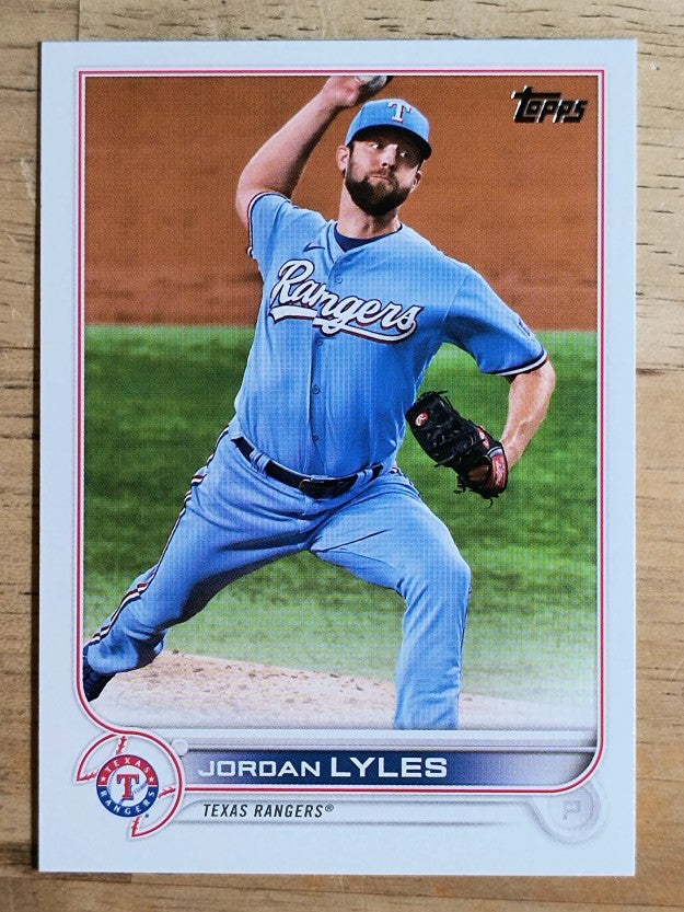 2022 Topps #376 Jordan Lyles