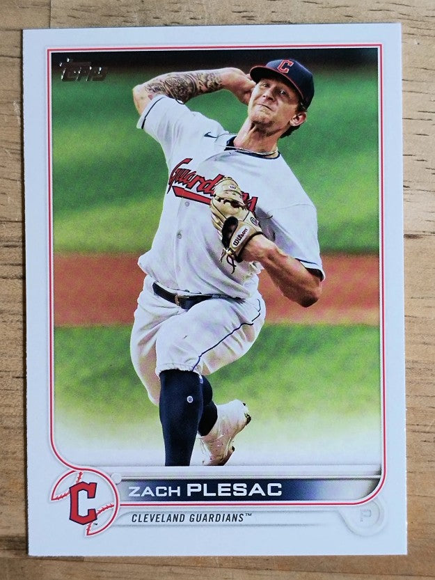 2022 Topps #377 Zach Plesac