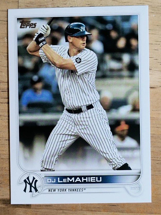 2022 Topps #380 DJ LeMahieu