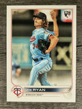 2022 Topps #390 Joe Ryan RC