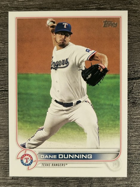 2022 Topps #411 Dane Dunning
