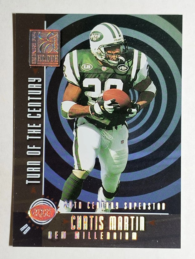 2000 Donruss Elite Turn of the Century #TC6 Curtis Martin