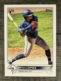 2022 Topps #422 Otto Lopez RC