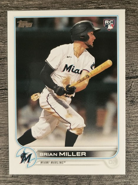 2022 Topps #425 Brian Miller RC