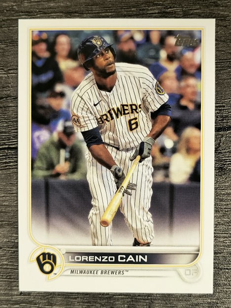 2022 Topps #442 Lorenzo Cain