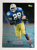 1995 Classic NFL Rookies Silver #84 Curtis Martin