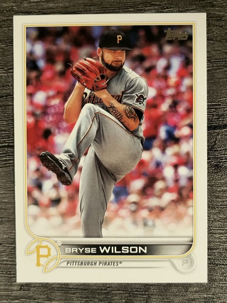 2022 Topps #463 Bryse Wilson