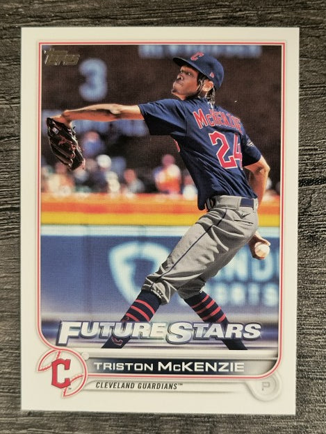 2022 Topps #470 Triston McKenzie