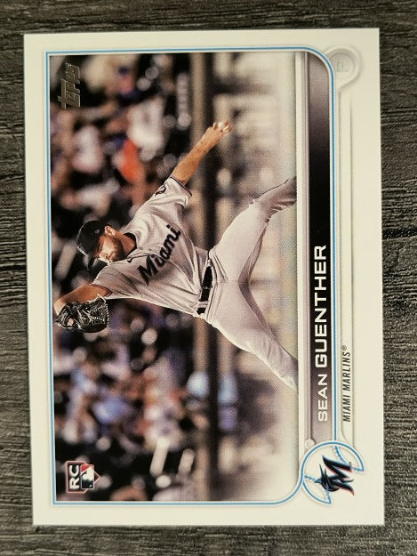 2022 Topps #471 Sean Guenther RC