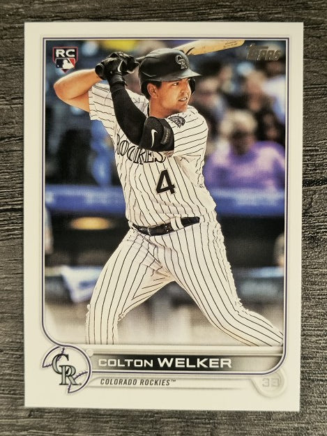 2022 Topps #480 Colton Welker RC