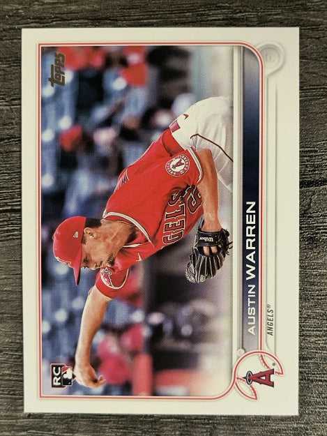 2022 Topps #495 Austin Warren RC