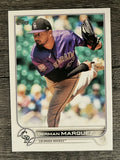 2022 Topps #498 German Marquez