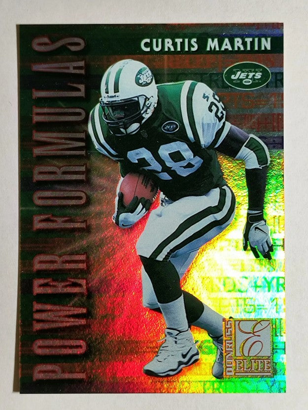 1999 Donruss Elite Power Formulas #25 Curtis Martin