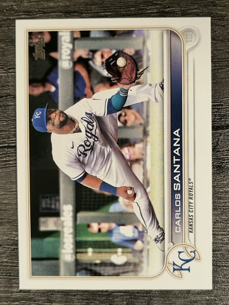 2022 Topps #510 Carlos Santana