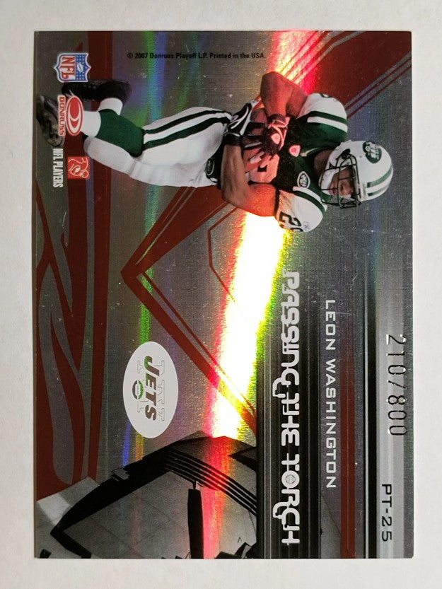 2007 Donruss Elite Passing the Torch Red #25 Curtis Martin/Leon Washington