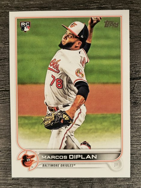 2022 Topps #517 Marcos Diplan RC