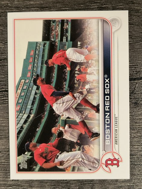 2022 Topps #519 Boston Red Sox