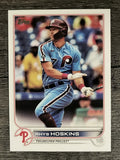 2022 Topps #523 Rhys Hoskins
