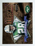 1998 Leaf Rookies and Stars Great American Heroes #14 Curtis Martin