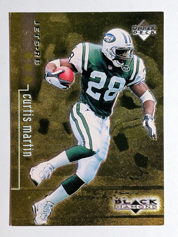 1998 Black Diamond Rookies Triple #58 Curtis Martin