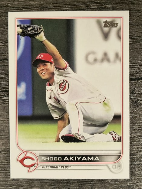 2022 Topps #549 Shogo Akiyama