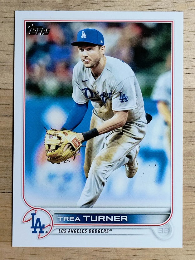 2022 Topps #550 Trea Turner