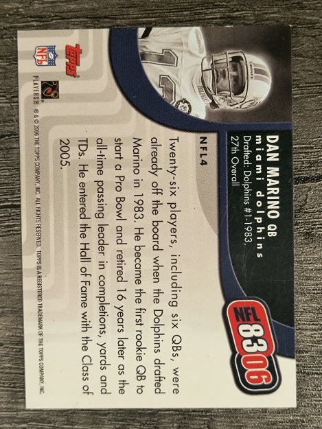 2006 Topps NFL 8306 #NFL4 Dan Marino