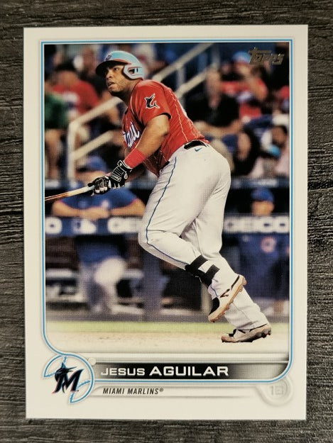 2022 Topps #560 Jesus Aguilar