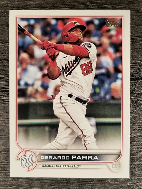 2022 Topps #583 Gerardo Parra