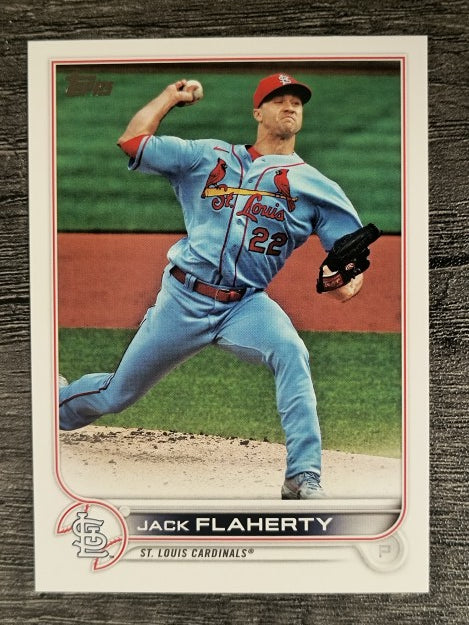 2022 Topps #588 Jack Flaherty