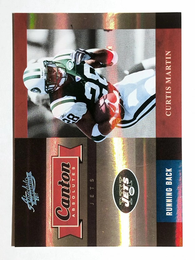 2011 Absolute Memorabilia Canton Absolutes Spectrum #16 Curtis Martin