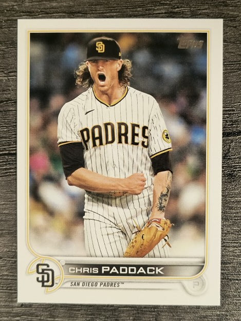 2022 Topps #593 Chris Paddack