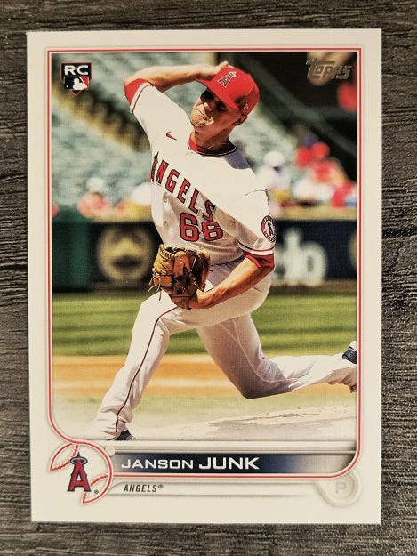 2022 Topps #594 Janson Junk RC